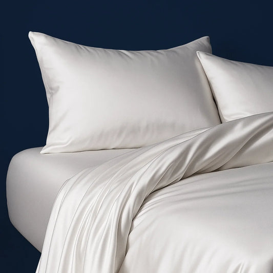 Nomassy Natural Silk Duvet Cover