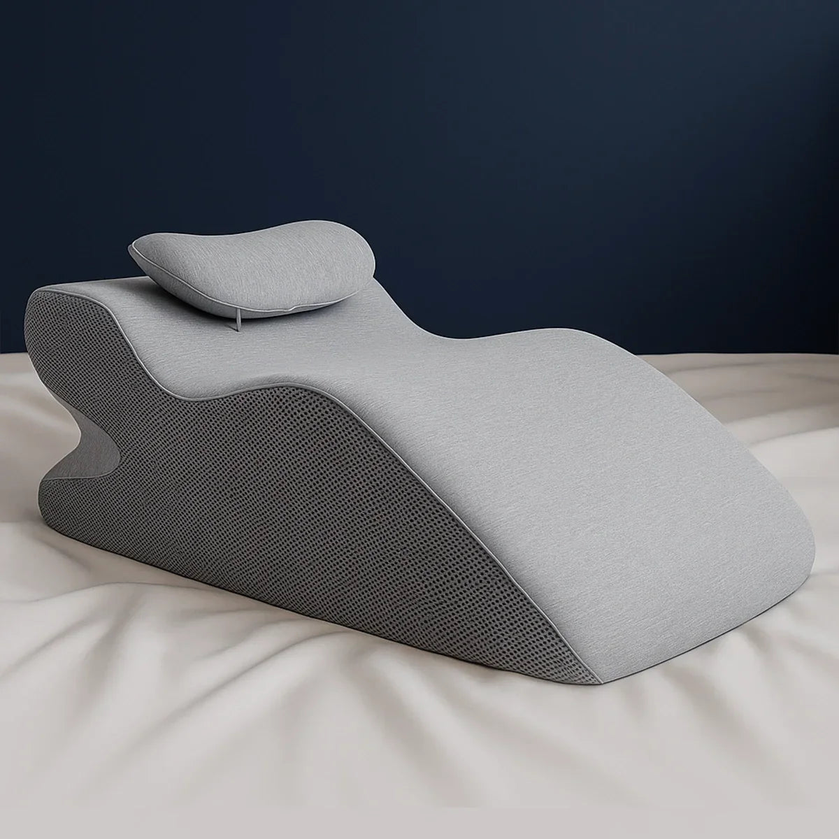 Ergonomic Cushion with Bed Rest Back Support