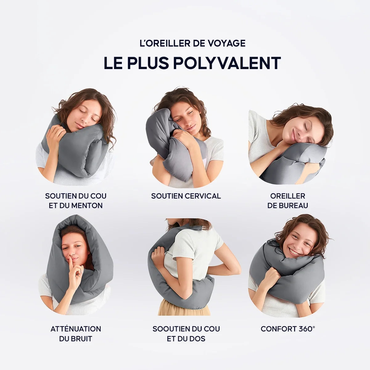 Nomassy Ergonomic Travel Pillow
