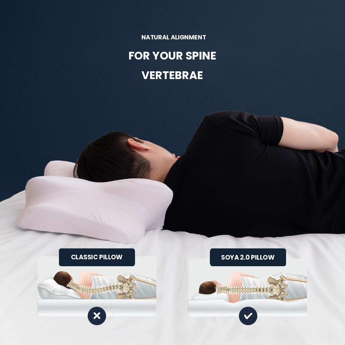 Nomassy Align Zero Pressure Pillow 2.0
