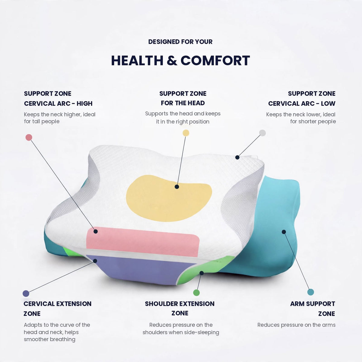 Nomassy Align Zero Pressure Pillow 2.0