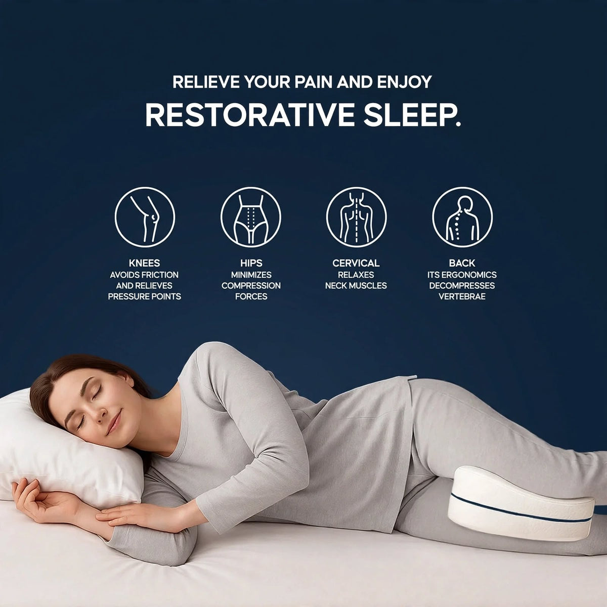 Nomassy Ergonomic Lumbar Cushion